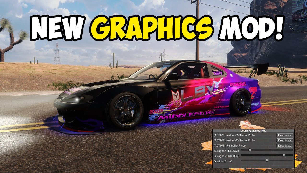 How to Install JEAN'S GRAPHICS MOD for CarX Drift Racing Online New