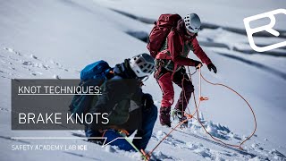 Butterfly knot, double over hand knot:  Brake knots on high alpine tours – Tutorial (8/18) | LAB ICE