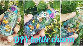 DIY Bottle charm | Decorating bottle idea