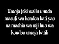 UMOJA FEKI WALIO UUNDA MASUFI KATI YAO NA HAWA MASHIA HUKO KONDOA SHK HASSAN WAZIRI