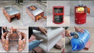 Top 5 videos on how to make the most effective wood stove in Garden Design in 2021