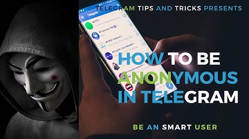 How to be Anonymous in Telegram ? | टेलीग्राम में खुद को कैसे छुपाएं ? | This will disappear  you !