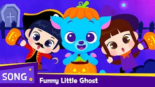 Funny Little Ghost | Baby Ghost | Halloween Ghost House | for Kids | DragonDee Halloween Songs