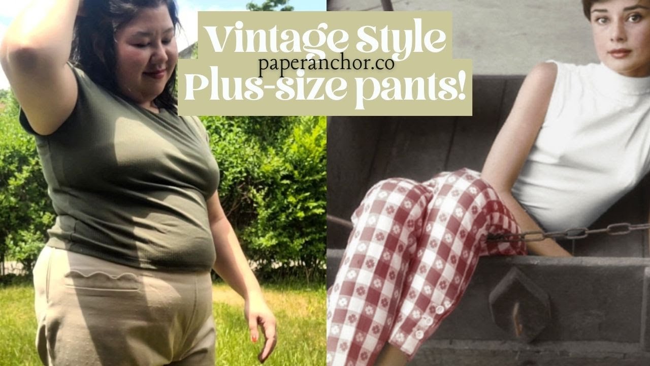 Paper Anchor Embodied Pants Pattern - Sew The Perfect Pants For Your Body!