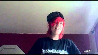 Chiodos - Notes In Constellations Vocal cover!