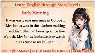 Learn English through Story  Level 1|| Best English Story for Listening || Graded Reader