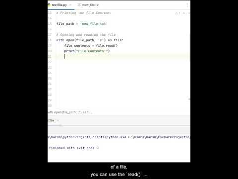 How to Perform File Handling in Python: Create, Print, and Append!