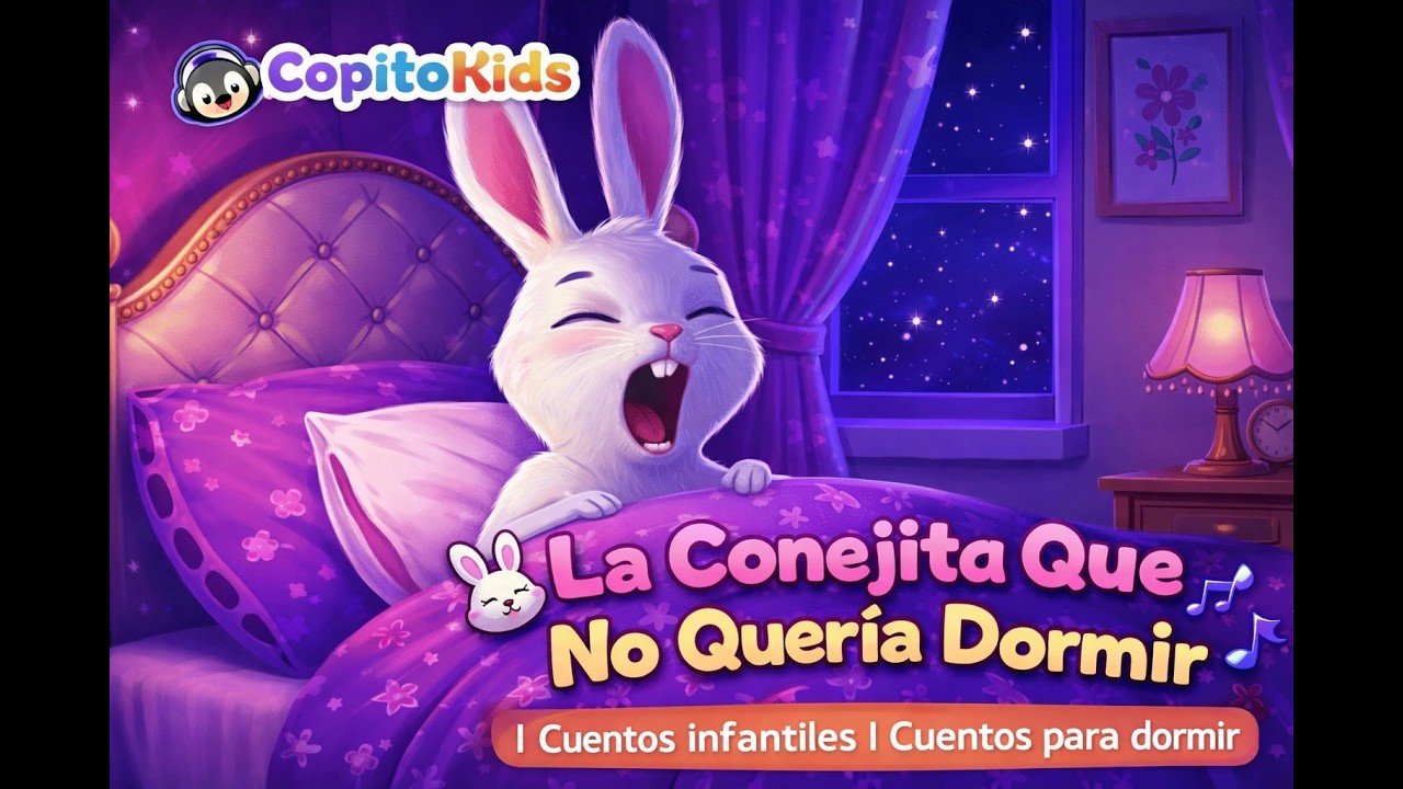 🐰 La Conejita Que No Quería Dormir 💤 | Cuentos infantiles | Cuentos para dormir  | copitokids