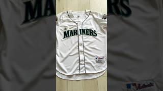 MLB Ichiro Suzuki Seattle Mariners 2001 Russell Athletic Authentic Jersey#mlbjerseys #ichirosuzuki