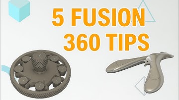 5 Fusion 360 Tips In 4 Minutes