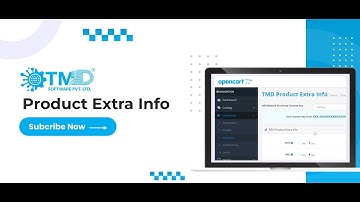 TMD OpenCart Product Extra Info