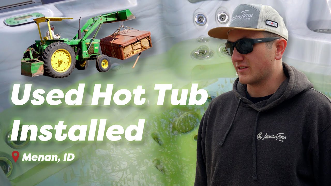 Installing a Used Hot Tub: Start to Finish | Does It Still Work?