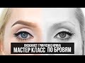 МАСТЕР КЛАСС ПО БРОВЯМ/КАК ПРАВИЛЬНО РИСОВАТЬ БРОВИ!