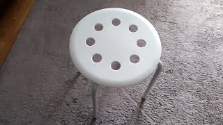 Easy to Build, Sturdy Stool! | Ikea MARIUS White Stool Review