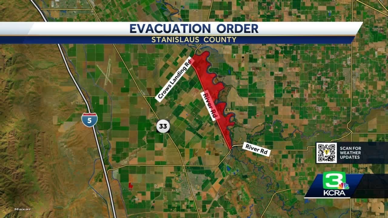 Stanislaus County issues evacuation order for Newman area of San ...