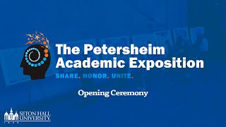 2024 Petersheim Academic Exposition Opening Ceremony and Keynote Lecture