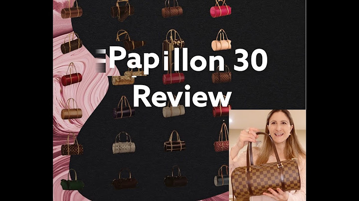 LUXURY | Papillon 30 Damier Ebene Review | Louis Vuitton Papillon 30 - 天天要聞