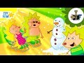 Thorny And Friends | Summer Snow | Episode 112