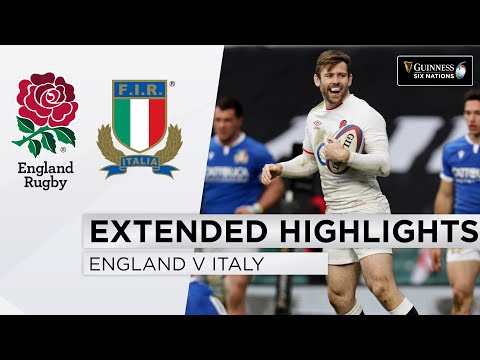 England v Italy - EXTENDED Highlights | Super May Finish In 8 Try Match! | 2021 Guinness Six Nations