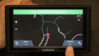 Tutorial on how to display the distance to your destination on Garmin Drive Smart GPS Navigation