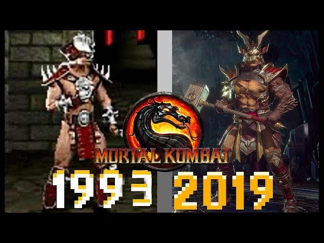 SHAO KAHN Graphic Evolution 1993-2019