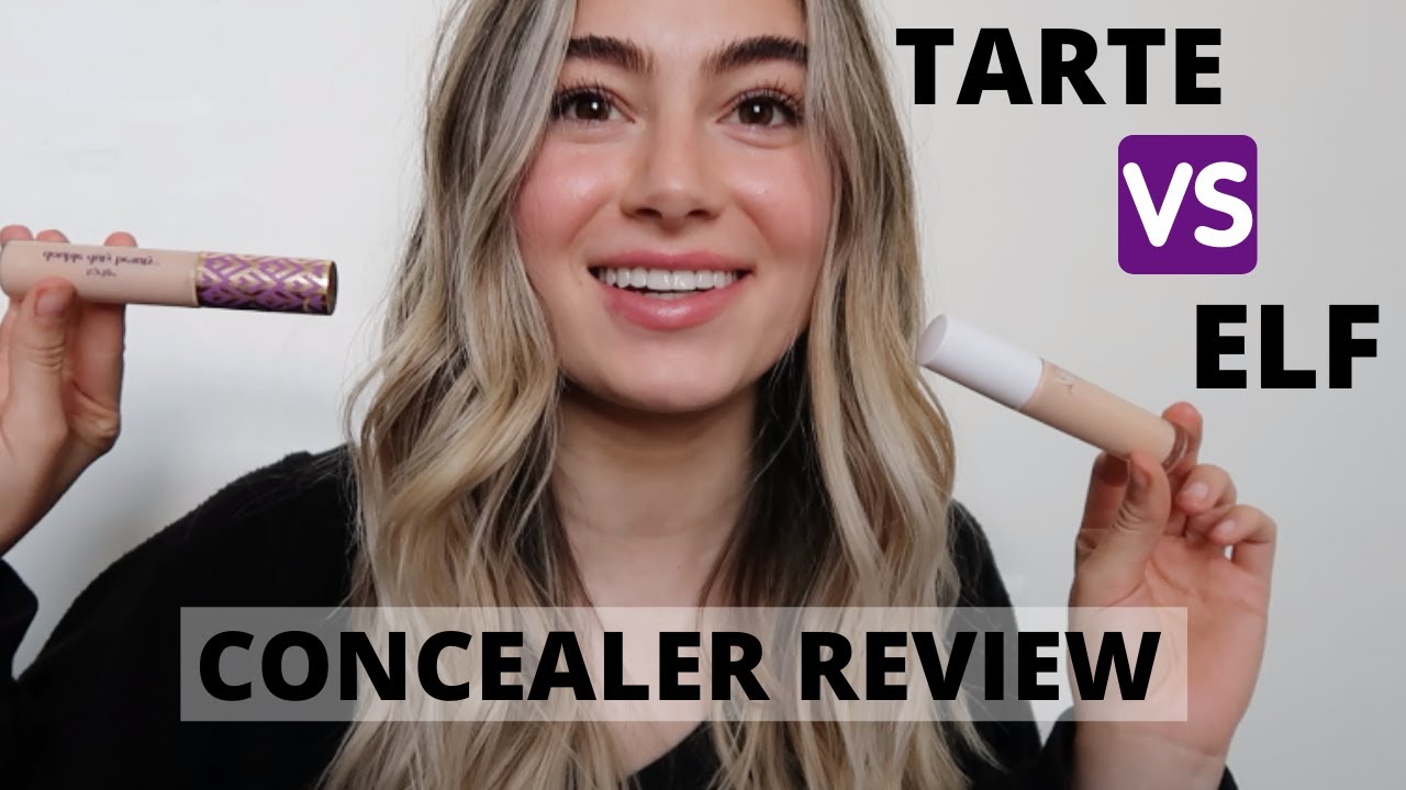 ELF HYDRATING CAMO CONCEALER VS. TARTE SHAPE TAPE CONCEALER