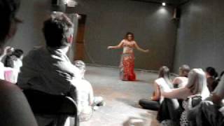 my first bellydance performance