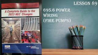 695.6 Power Wiring (for fire pumps)