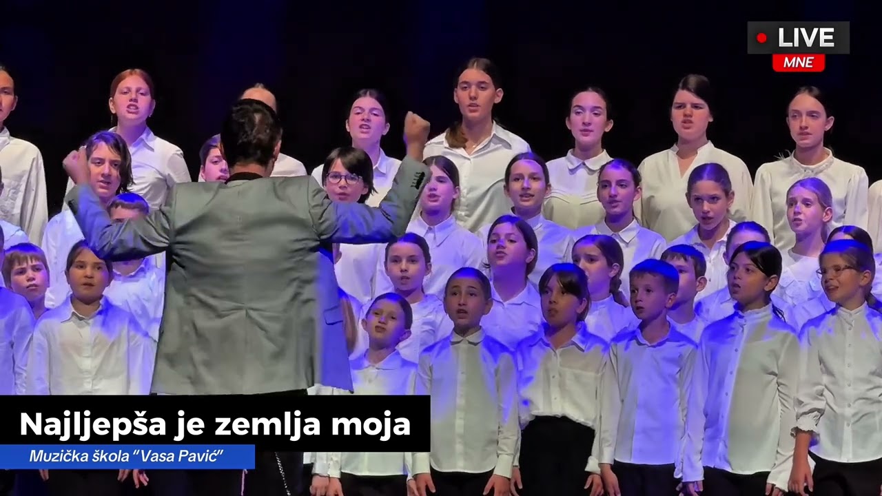 Najljepša je zemlja moja-Muzička škola "Vasa Pavić"