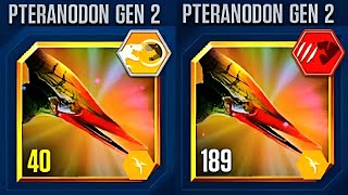 AERIAL ASSAULT_PTERANODON GEN 2 VS PTERANODON GEN 2 | JURASSIC WORLD THE GAME