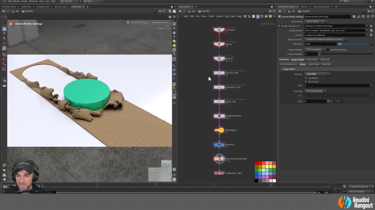 Houdini Hangout - 04/16/2025 - MPM Grain Simulation - YouTube