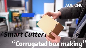 Corrugated box making machine | AOL CNC cutting