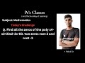 @ptsclasses Q. Find all the zeros of the poly x4-x3+23x2-3x-60. two zeros root 3 and root -3