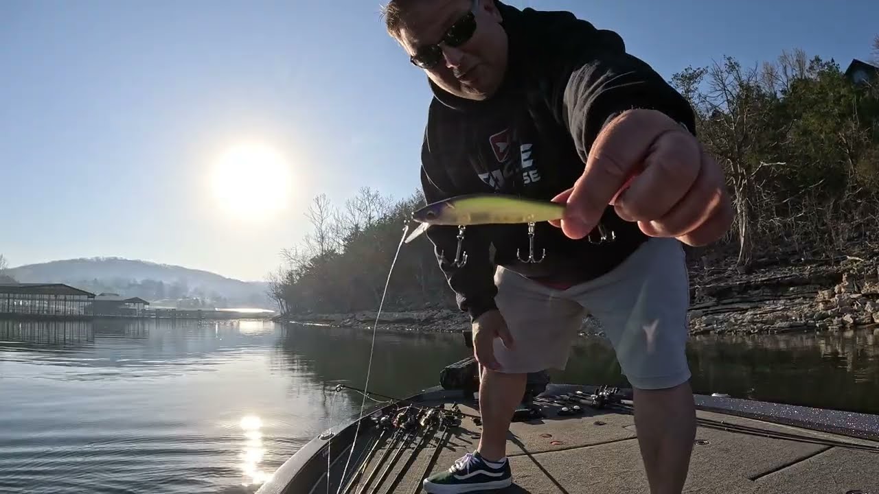 Table Rock Lake Bass Fishing March 20, 2026