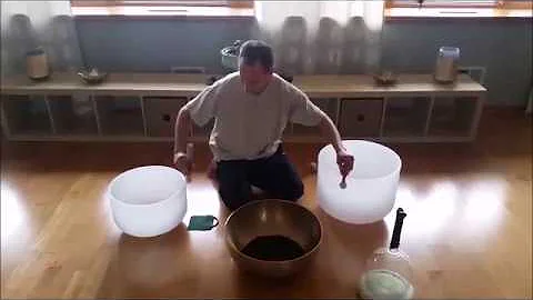 Crystal Bowl Music Played By Mike McGuigan