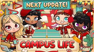 Campus Life TRAILER 🎓📚 | Next Update! 📣 | Avatar World screenshot 1