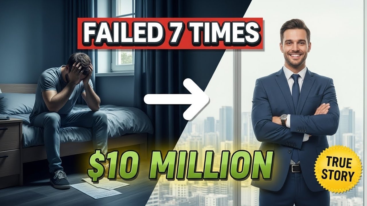 Never Give Up Until You Win | A Man Failed 7 Times, Lost Everything, Then This Happened
