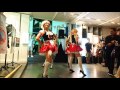 Oktoberfest german beer maids playful dance