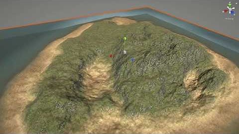 Mercator – Rapid Terrain Prototyping and Iteration in Unity 3D – Timelapse 4x