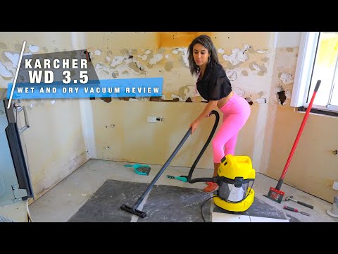 Video: Pembersih hampagas Karcher WD 3 Premium: ulasan