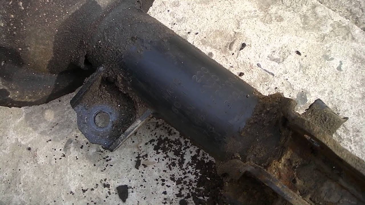 Родные передние амортизаторы Mando 54650-1E200, 54660-1E200 (Hyundai Accent MC)