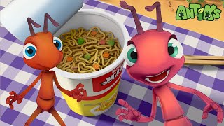Cup Nuddle Chaos! 🔴NEW EPISODE🔴| Funny Cartoons! | Funny Videos for kids | ANTIKS 🐜🌿 Resimi