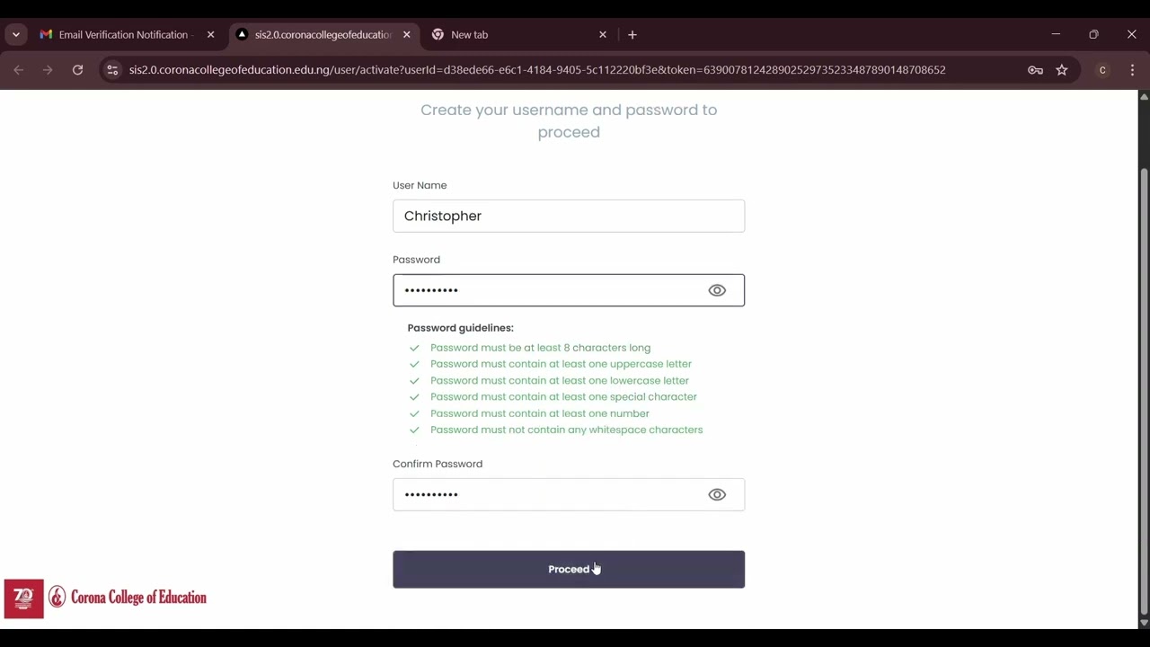 CCED Students Portal