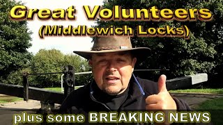 That Narrowboat Feeling - 2020 - 161 - Great Volunteers (Middlewich Locks) - Trent & Mersey Canal