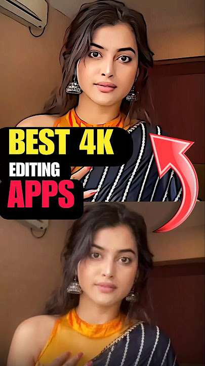 BEST 3 APPS FOR 4K VIDEO QUALITY ⚡#viral #shorts