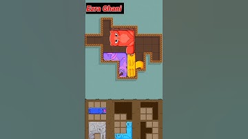Tetris Animation 😱 game PUZZLE CATS #11 #tetris #game #animation #puzzle #cat #coffindance #shorts