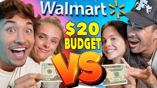 Who Can Make a Better Dinner with $20 BUDGET! (Couple vs Couple)