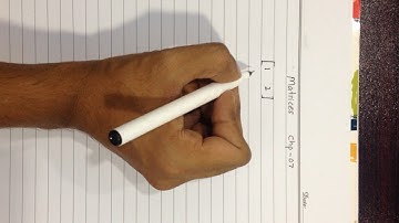 Introduction to Matrices