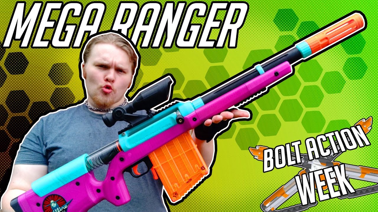 300fps Ranger Series Mega Dart Sniper Rifle! : r/Nerf