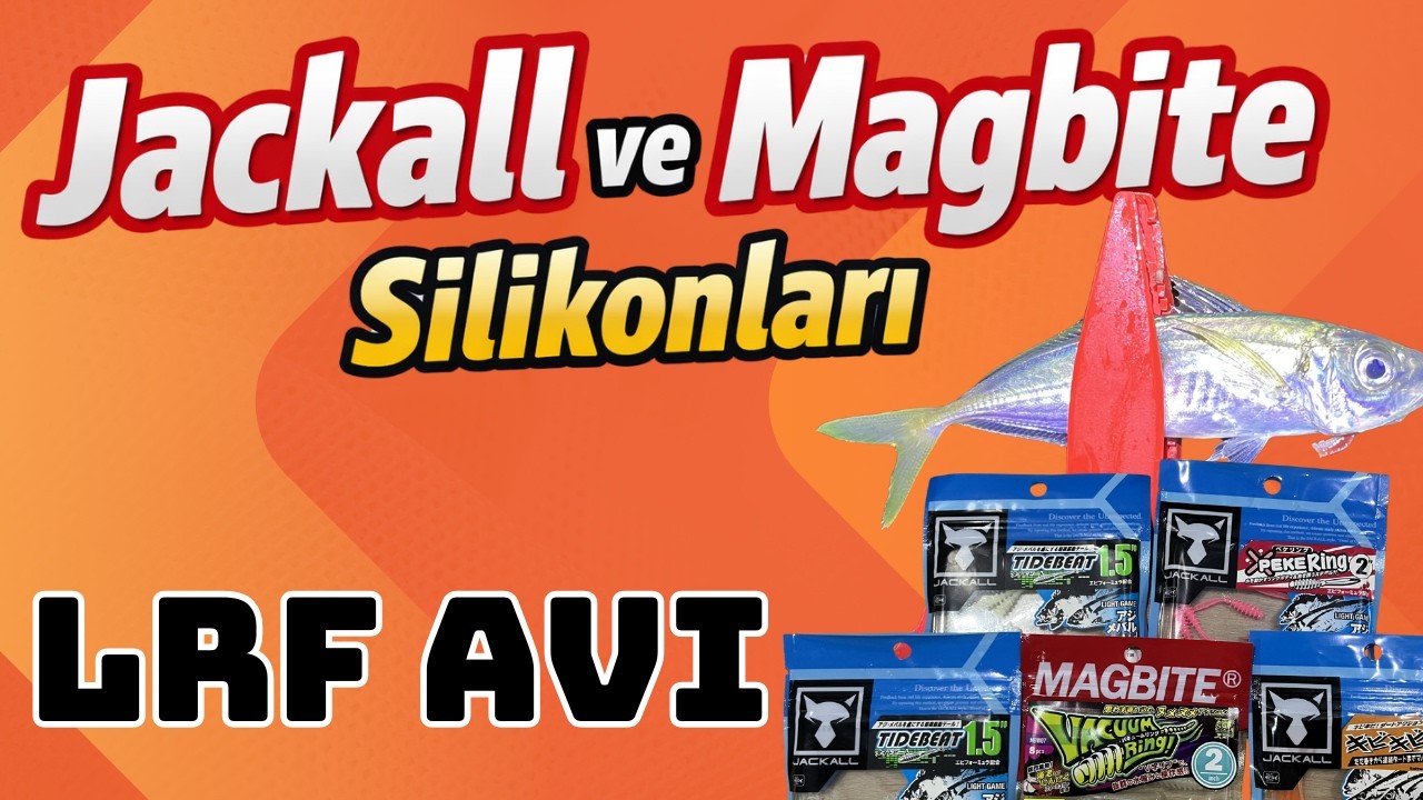 Jackall ve Magbite Silikonlarını Denedim! İstavrit Tepkisi Nasıl? LRF İle İstavrit Avı